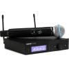 imageShure SLXD24B58 Digital Wireless Microphone System  Includes SLXD2 Handheld Transmitter with BETA 58A Vocal Mic Capsule and SLXD4 Single Channel Rack Mount Receiver  J52 Band SLXD24B58J52Single Channel