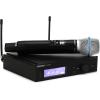 imageShure SLXD24B87A Digital Wireless Microphone System  Includes SLXD2 Handheld Transmitter with BETA 87A Vocal Mic Capsule and SLXD4 Single Channel Rack Mount Receiver  G58 Band SLXD24B87AG58H55 514558 MHz