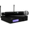 imageShure SLXD24SM58 Digital Wireless Microphone System  Includes SLXD2 Handheld Transmitter with SM58 Vocal Mic Capsule and SLXD4 Single Channel Rack Mount Receiver  J52 Band SLXD24SM58J52Single Channel