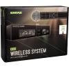 imageShure SLXD24SM58 Digital Wireless Microphone System  Includes SLXD2 Handheld Transmitter with SM58 Vocal Mic Capsule and SLXD4 Single Channel Rack Mount Receiver  J52 Band SLXD24SM58J52Single Channel