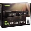 imageShure SLXD24SM58 Digital Wireless Microphone System  Includes SLXD2 Handheld Transmitter with SM58 Vocal Mic Capsule and SLXD4 Single Channel Rack Mount Receiver  J52 Band SLXD24SM58J52Dual Channel