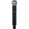 imageShure SLXD24SM58 Digital Wireless Microphone System  Includes SLXD2 Handheld Transmitter with SM58 Vocal Mic Capsule and SLXD4 Single Channel Rack Mount Receiver  J52 Band SLXD24SM58J52Dual Channel