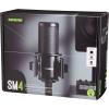 imageShure SM4 Studio Recording Microphone Kit XLR Home Studio Condenser Mic with MixReady Audio  AllMetal Construction Includes Detachable Magnetic Pop Filter ampamp Shock Mount SM4KKIT