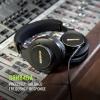 imageShure SRH840A Professional OverEar Wired Studio Headphones  Critical Listening ampamp Monitoring Headset with Tailored Frequency Response Detailed Sound Adjustable ampamp Collapsible Design Black