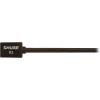 imageShure WL93T Lavalier Condenser Microphone  Subminiature Size for Theater Television Broadcasting Video ampamp Film TA4FTQG Connector for use Wireless Bodypack Transmitters  TanBlack 4foot cable