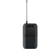 imageShure BLX1 Bodypack Transmitter  for use with BLX Wireless Systems Receiver Sold Separately  J11 Band BLX1J11H10 Band 542572 MHz