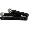 imageShure BLX288B58 Wireless Microphone System  14Hour Battery Life 300 ft Range UHF  Includes 2 BETA 58A Handheld Vocal Mics Dual Channel Receiver  H10 Band BLX288B58H10H9 Band 512542 MHz