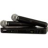 imageShure BLX288SM58 Wireless Microphone System  14Hour Battery Life 300 ft Range UHF  Includes 2 SM58 Handheld Vocal Mics Dual Channel Receiver  H10 Band BLX288SM58H10H10 Band 542572 MHz