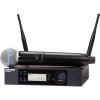 imageShure GLXD24SM58 Dual Band Pro Digital Wireless Microphone System  12Hour Battery Life 100 ft Range  SM58 Handheld Vocal Mic Single Channel Receiver GLXD24SM58Z3Rack Mount