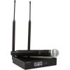 imageShure QLXD2SM58 Handheld Transmitter with SM58 Vocal Mic Capsule  for use with QLXD Digital Wireless Microphone Systems Receiver Sold Separately  G50 Band QLXD2SM58G50Full System