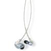 imageShure SE215 Special Edition PRO Wired Earbuds Professional Sound Isolating Earphones Clear with Deep Bass Single Dynamic MicroDriver for Music Gaming ampamp Calls  PurpleClear