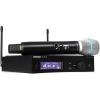 imageShure SLXD24B87A Digital Wireless Microphone System  Includes SLXD2 Handheld Transmitter with BETA 87A Vocal Mic Capsule and SLXD4 Single Channel Rack Mount Receiver  G58 Band SLXD24B87AG58G58 470514 MHz