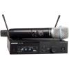 imageShure SLXD24B87A Digital Wireless Microphone System  Includes SLXD2 Handheld Transmitter with BETA 87A Vocal Mic Capsule and SLXD4 Single Channel Rack Mount Receiver  G58 Band SLXD24B87AG58J52 558602 MHz  614616 MHz