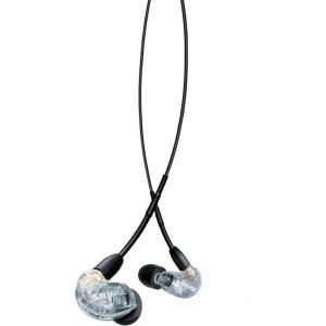 imageShure AONIC 215 Wired Sound Isolating Earbuds Clear Sound Single Driver Secure inEar Fit Detachable Cable Durable Quality Compatible with Apple ampamp Android Devices  BlackClear