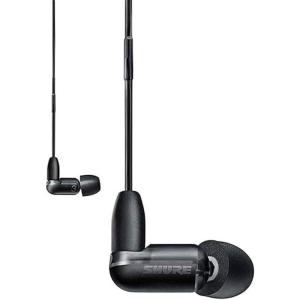 imageShure AONIC 3 Wired Sound Isolating Earbuds Clear Sound Single Driver with BassPort Secure inEar Fit Detachable Cable Durable Quality Compatible with Apple ampamp Android Devices  BlackBlack