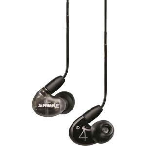 imageShure AONIC 4 Wired Sound Isolating Earbuds Detailed Sound DualDriver Hybrid Secure inEar Fit Detachable Cable Durable Quality Compatible with Apple ampamp Android Devices  Black