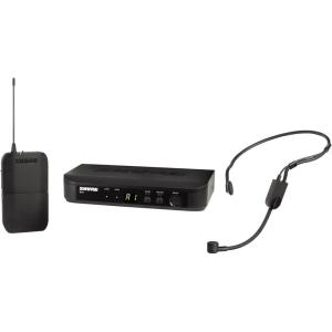 imageShure BLX14P31 Wireless Microphone System  14Hour Battery Life 300 ft Range UHF  Includes PGA31 Headset Mic Bodypack Transmitter Single Channel Receiver  H10 Band BLX14P31H10H8 518542 MHz