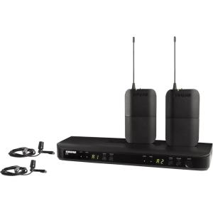 imageShure BLX188CVL Wireless Microphone System  14Hour Battery Life 300 ft Range UHF  Includes 2 Lavalier Mics Dual Channel Receiver  H9 Band BLX188CVLH9H11 Band 572596 MHz