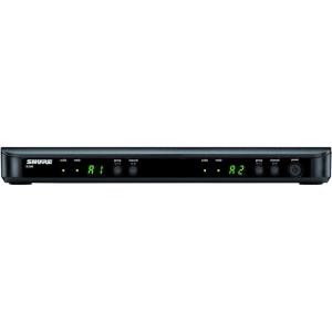 imageShure BLX88 Dual Channel Receiver  for use with BLX Wireless Systems Transmitters Sold Separately  H9 Band BLX88H9H9 Band 512542 MHz