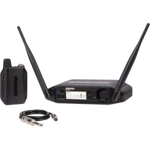 imageShure GLXD14R Dual Band Pro Digital Wireless System for Guitar and Bass  12Hour Battery Life 100 ft Range  Includes 14quot Jack Instrument Cable ampamp Single Channel Rack Mount Receiver GLXD14RZ3Standard