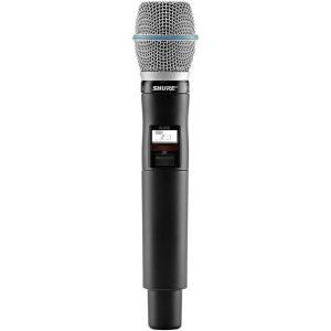imageShure QLXD2B87A Handheld Transmitter with BETA 87A Vocal Mic Capsule  for use with QLXD Digital Wireless Microphone Systems Receiver Sold Separately  G50 Band QLXD2B87AG50Handheld Transmitter w Mic Capsule Only