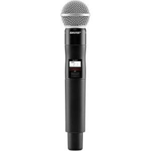 imageShure QLXD2SM58 Handheld Transmitter with SM58 Vocal Mic Capsule  for use with QLXD Digital Wireless Microphone Systems Receiver Sold Separately  G50 Band QLXD2SM58G50Handheld Transmitter w Mic Capsule Only