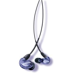 imageShure SE215 Special Edition PRO Wired Earbuds Professional Sound Isolating Earphones Clear with Deep Bass Single Dynamic MicroDriver for Music Gaming ampamp Calls  PurplePurple