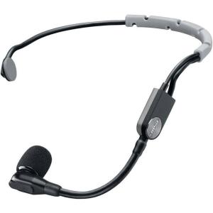 imageShure SM35 Performance Headset Condenser Microphone for HandsFree Audio for MultiInstrumentalists and Active Performers 3pin XLR Connector Inline Preamp Snapfit Windscreen SM35XLRXLR Connector Wired