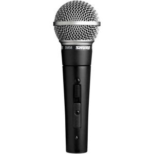 imageShure SM58 Pro XLR Dynamic Microphone with OnOff Switch  Professional Studio ampamp Live Performance Cardioid Mic for Vocals Podcasting and Recording SM58SSM58 with OnOff Switch