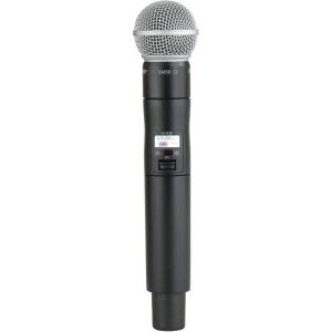 imageShure ULXD2SM58 Handheld Transmitter with SM58 Vocal Mic Capsule  for use with ULXD Digital Wireless Microphone Systems Receiver Sold Separately  G50 Band ULXD2SM58G50V50 Band 174216MHz