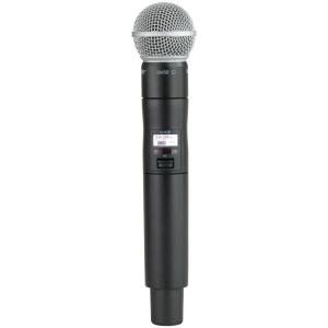 imageShure ULXD2SM58 Handheld Transmitter with SM58 Vocal Mic Capsule  for use with ULXD Digital Wireless Microphone Systems Receiver Sold Separately  G50 Band ULXD2SM58G50J50A Band 572608614616 MHz