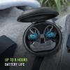 imageShure AONIC 215 TW2 True Wireless Sound Isolating Earbuds with Bluetooth 5 Technology Premium Audio with Deep Bass Secure Fit OvertheEar 32 Hour Battery Life Fingertip Controls  Gen 2  BlackBlue