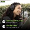 imageShure AONIC 50 Gen 2 Wireless Noise Cancelling Headphones Premium StudioQuality Sound Bluetooth 5 Customizable EQ Comfort Fit Over Ear 45 Hours Battery Life Fingertip Controls  BlackBlack