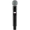 imageShure QLXD2B58 Handheld Transmitter with BETA 58A Vocal Mic Capsule  for use with QLXD Digital Wireless Microphone Systems Receiver Sold Separately  G50 Band QLXD2B58G50Full System