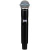 imageShure QLXD2B58 Handheld Transmitter with BETA 58A Vocal Mic Capsule  for use with QLXD Digital Wireless Microphone Systems Receiver Sold Separately  G50 Band QLXD2B58G50Handheld Transmitter w Mic Capsule Only