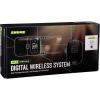 imageShure SLXD15 Portable Digital Wireless Bodypack System with SLXD1 Bodypack Transmitter and SLXD5 SingleChannel Portable Receiver  MicrophoneInstrument Cable Sold Separately  H55 Band SLXD15H55J52 Band 558616 MHz