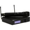 imageShure SLXD24K8B Digital Wireless Microphone System  Includes SLXD2 Handheld Transmitter with KSM8 Black Vocal Mic Capsule and SLXD4 Single Channel Rack Mount Receiver  G58 Band SLXD24K8BG58G58 470514 MHz