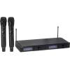 imageShure SLXD24N8CB Wireless Microphone System  Includes SLXD2 Handheld Transmitter with Nexadyne 8C Black Vocal Mic Capsule and SLXD4 Single Channel Rack Mount Receiver  G58 Band SLXD24N8CBG58Full System  Dual Channel