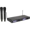 imageShure SLXD24N8CB Wireless Microphone System  Includes SLXD2 Handheld Transmitter with Nexadyne 8C Black Vocal Mic Capsule and SLXD4 Single Channel Rack Mount Receiver  G58 Band SLXD24N8CBG58Full System  Dual Channel