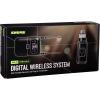imageShure SLXD35 Portable Digital Wireless PlugOn System with SLXD3 PlugOn Transmitter and SLXD5 SingleChannel Portable Receiver  G58 Band SLXD35G58J52 Band 558616 MHz