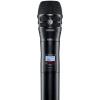 imageShure ULXD2K8N Handheld Transmitter with KSM8 Brushed Nickel Vocal Mic Capsule  for use with ULXD Digital Wireless Microphone Systems Receiver Sold Separately  G50 Band ULXD2K8NG50Black