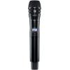 imageShure ULXD2K8N Handheld Transmitter with KSM8 Brushed Nickel Vocal Mic Capsule  for use with ULXD Digital Wireless Microphone Systems Receiver Sold Separately  G50 Band ULXD2K8NG50Black