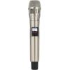 imageShure ULXD2N8CB Handheld Transmitter with Nexadyne 8C Black Cardioid Vocal Mic Capsule  for use with ULXD Digital Wireless Microphone Systems Receiver Sold Separately  G50 Band ULXD2N8CBG50Nickel