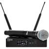 imageShure QLXD2B58 Handheld Transmitter with BETA 58A Vocal Mic Capsule  for use with QLXD Digital Wireless Microphone Systems Receiver Sold Separately  G50 Band QLXD2B58G50Full System