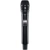 imageShure QLXD2K8B Handheld Transmitter with KSM8 Black Vocal Mic Capsule  for use with QLXD Digital Wireless Microphone Systems Receiver Sold Separately  H50 Band QLXD2K8BH50J50A Band 572608  614616 MHz