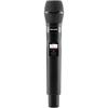 imageShure QLXD2KSM9 Handheld Transmitter with KSM9 Black Vocal Mic Capsule  for use with QLXD Digital Wireless Microphone Systems Receiver Sold Separately  G50 Band QLXD2KSM9G50J50A Band 572608  614616 MHz