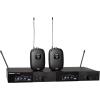 imageShure SLXD14D Dual Channel Digital Wireless System with Two SLXD1 Bodypack Transmitters  Microphones andor Instrument Cables Sold Separately  G58 Band SLXD14DG58J52 Band 558602614616 MHz