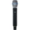 imageShure SLXD2B87A Handheld Transmitter with BETA 87A Vocal Mic Capsule  for use with SLXD Digital Wireless Microphone Systems Receiver Sold Separately  G58 Band SLXD2B87AG58G58 Band 470514 MHz