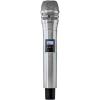 imageShure ULXD2K8N Handheld Transmitter with KSM8 Brushed Nickel Vocal Mic Capsule  for use with ULXD Digital Wireless Microphone Systems Receiver Sold Separately  G50 Band ULXD2K8NG50Brushed Nickel