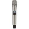 imageShure ULXD2N8CB Handheld Transmitter with Nexadyne 8C Black Cardioid Vocal Mic Capsule  for use with ULXD Digital Wireless Microphone Systems Receiver Sold Separately  G50 Band ULXD2N8CBG50Nickel